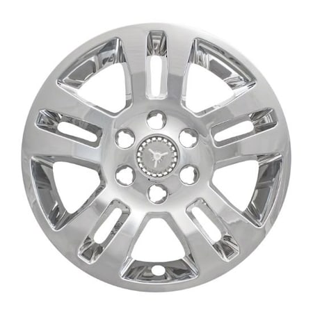 Coast2Coast 18", 5 Double Spoke, Chrome Plated, Plastic, Set Of 4, Not Compatible With Steel Wheels IWCIMP377XN